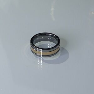 Two tone tungsten Men's Ring size 9.5